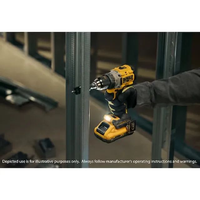 Parafusadeira/Furadeira Compacta 1/2'' 13mm 20V Max* XR 2 Bateria 2Ah DeWalt DCD801D2-BR - Foto 3