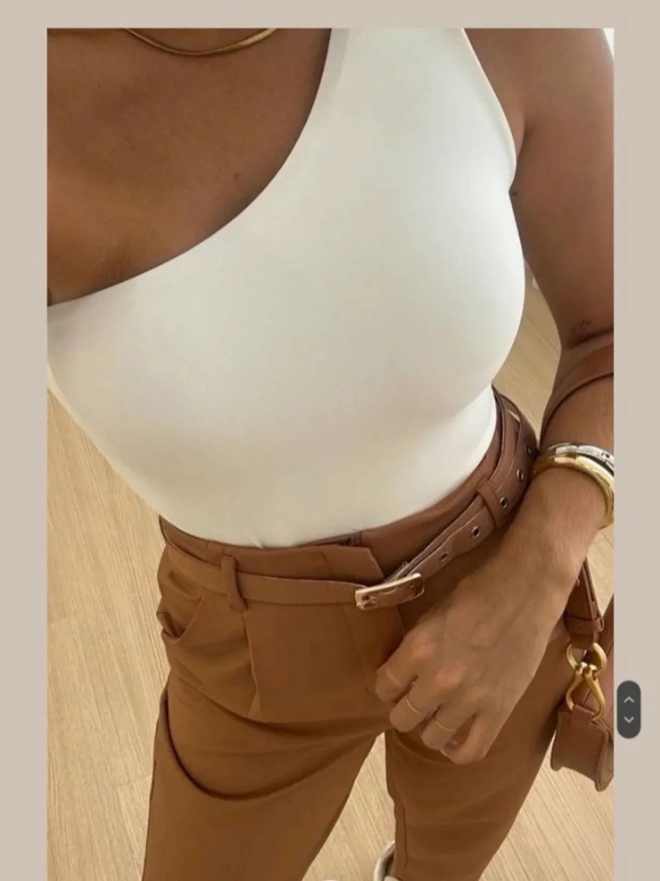 Vendo blusa de poliamida com tecido duplo - Foto 2