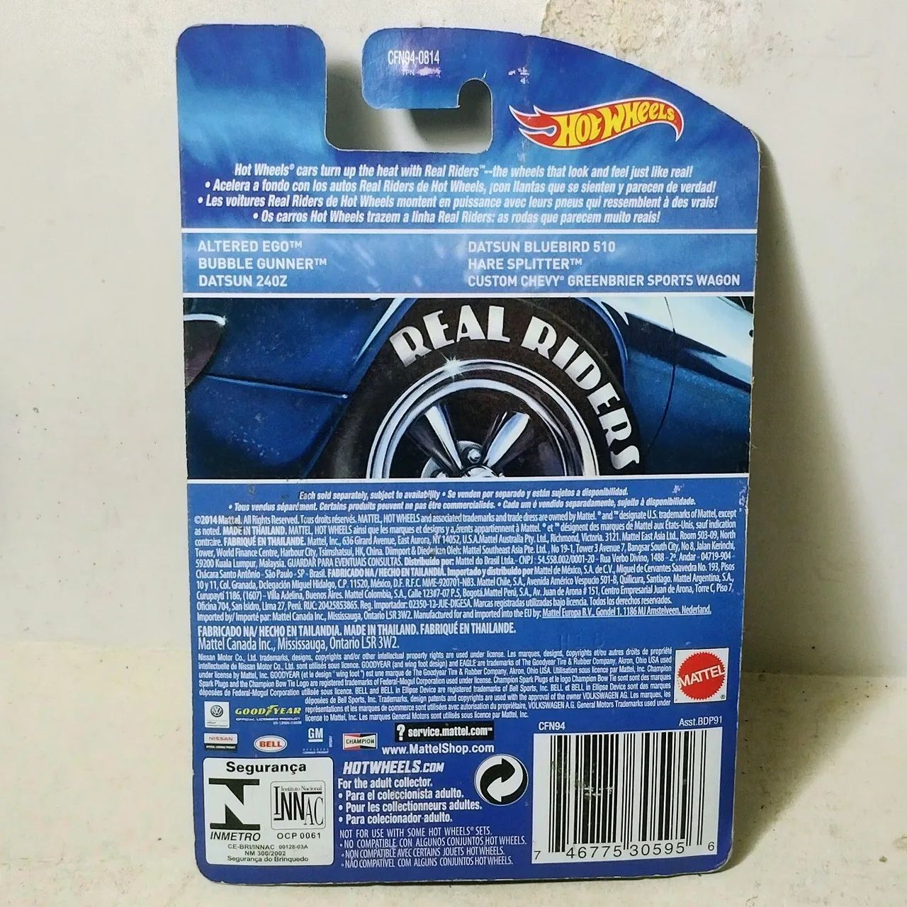 Hot Wheels Datsun 240 Z Real Riders Premium - Foto 3