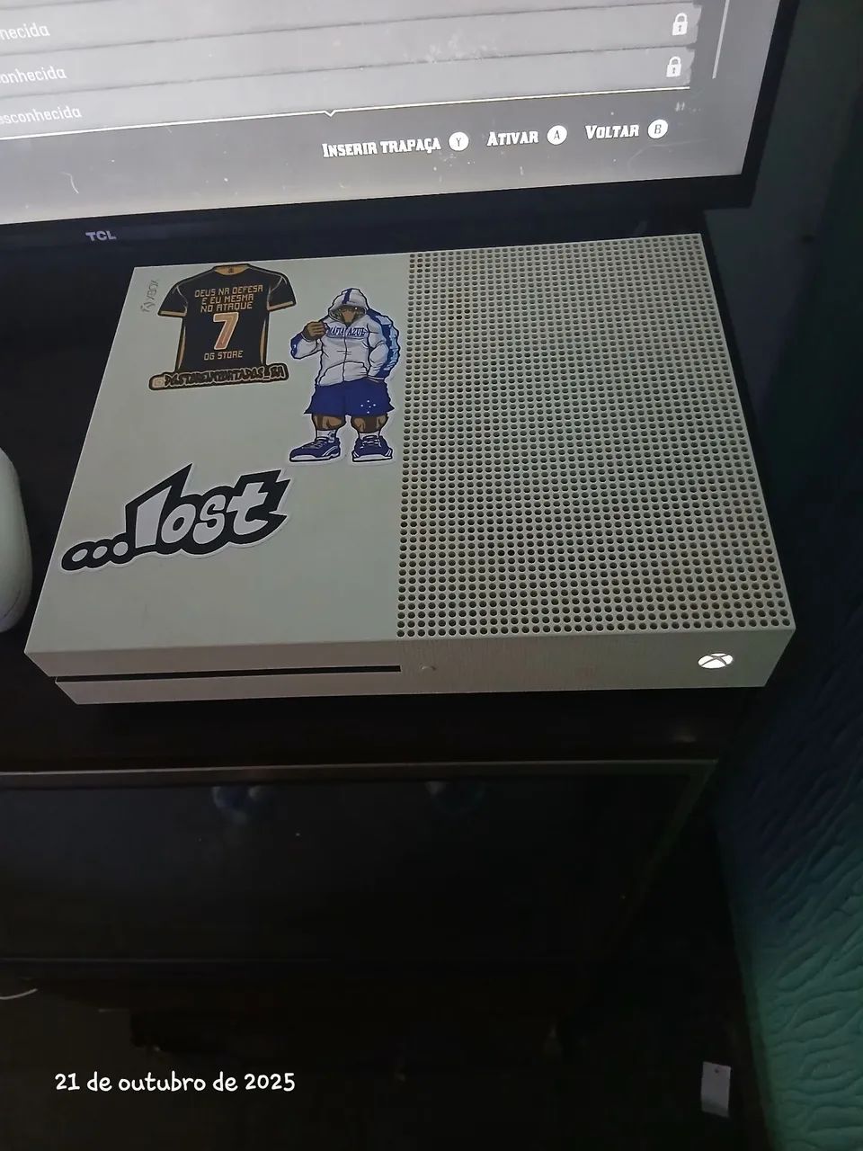 Xbox one 500 gb sem manete. 