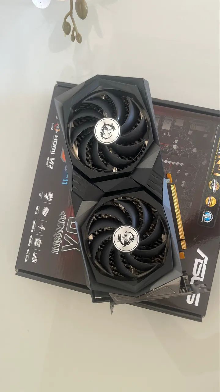 RTX 3050 MSI 8GB Ventus 2X OC GDDR6 Placa de vídeo NVIDIA