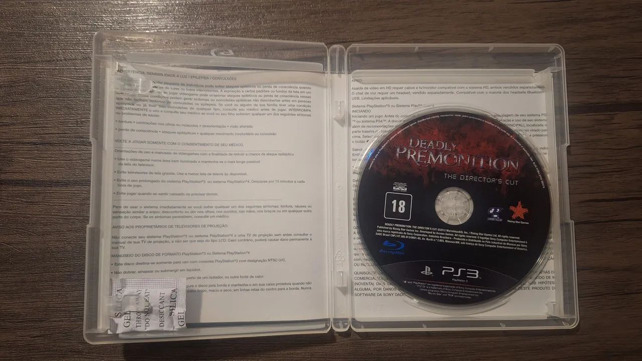 Deadly premonition Ps3 em Perfeito Estado - MINT - Foto 3