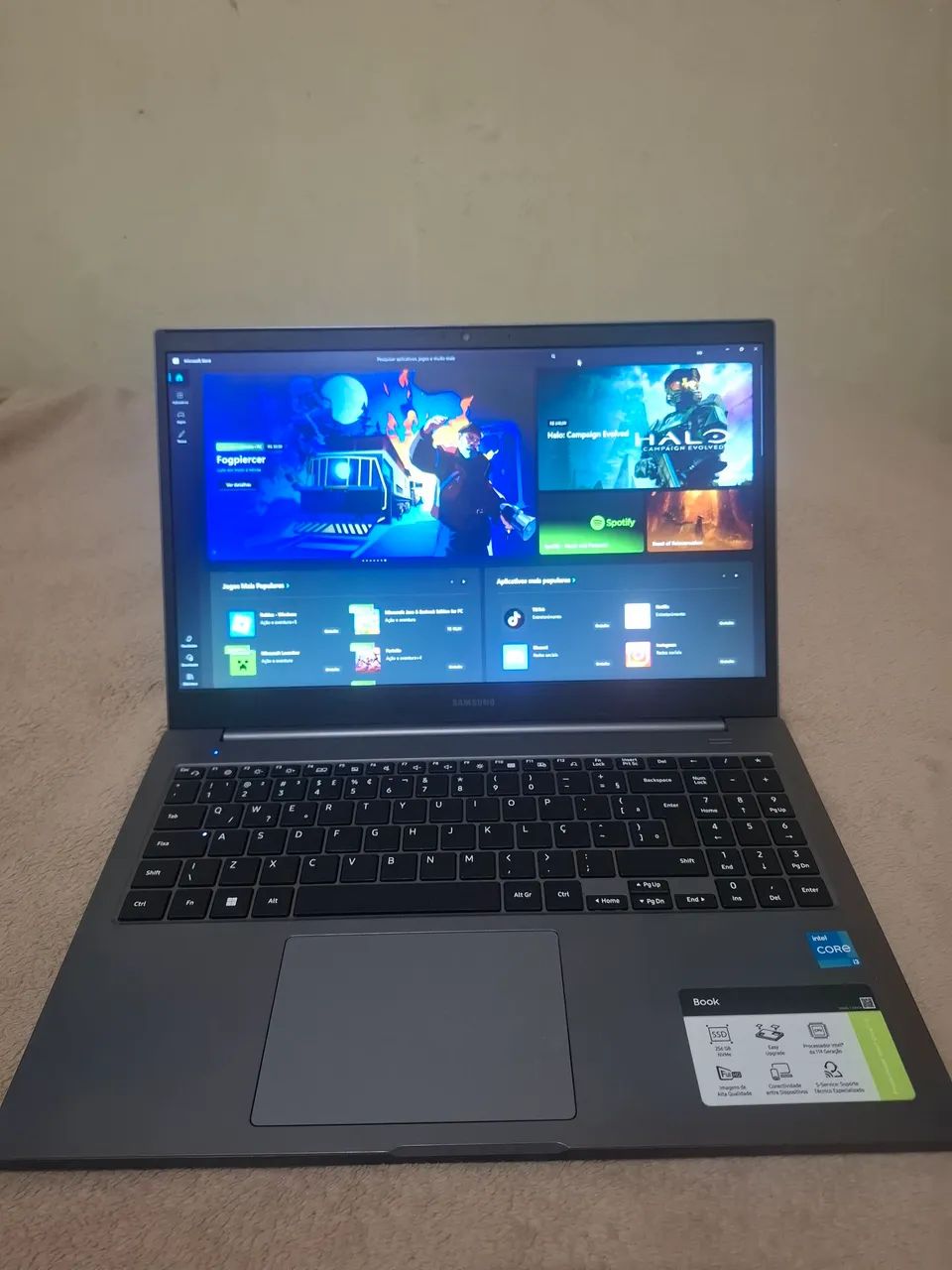 Notebook Samsung galaxy book