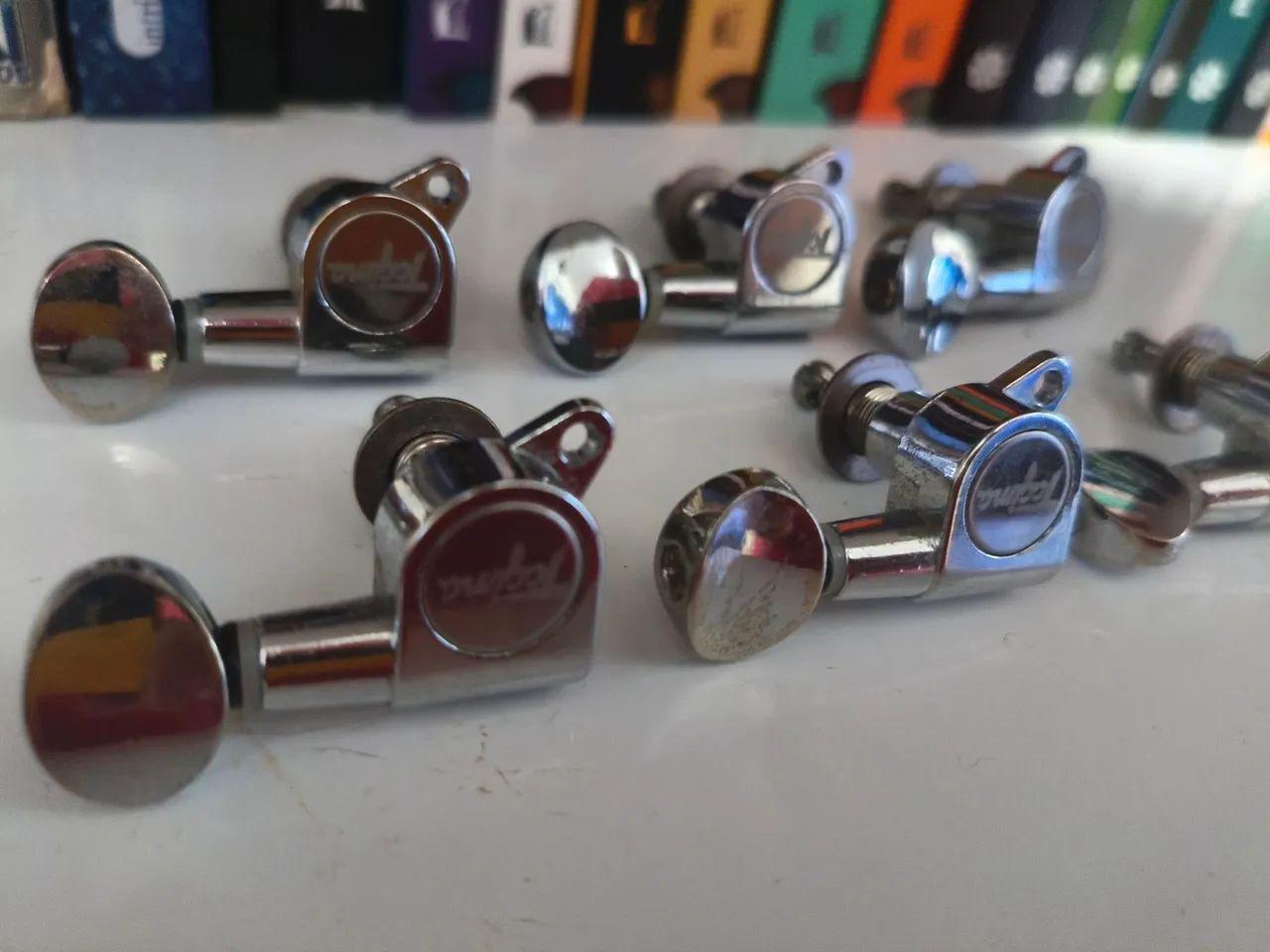 6 Tarraxas em linha Tagima 