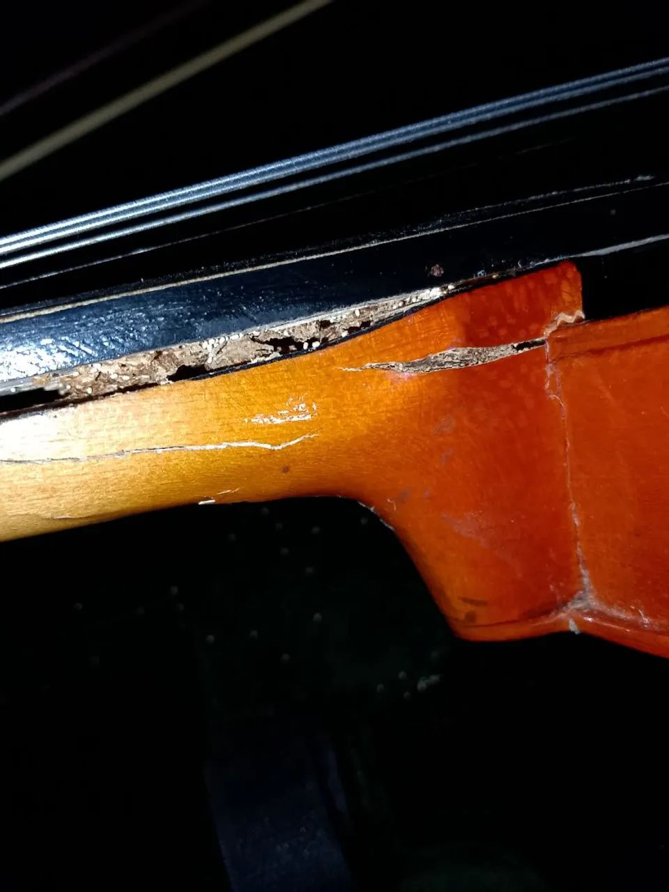 Violino quebrado 