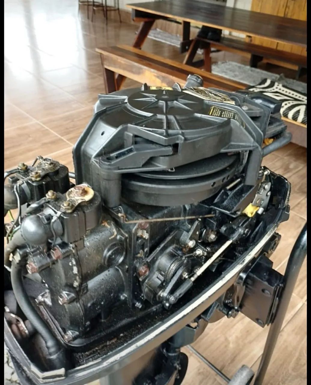 Motor Popa 15hp Mercury 2011 - Foto 3