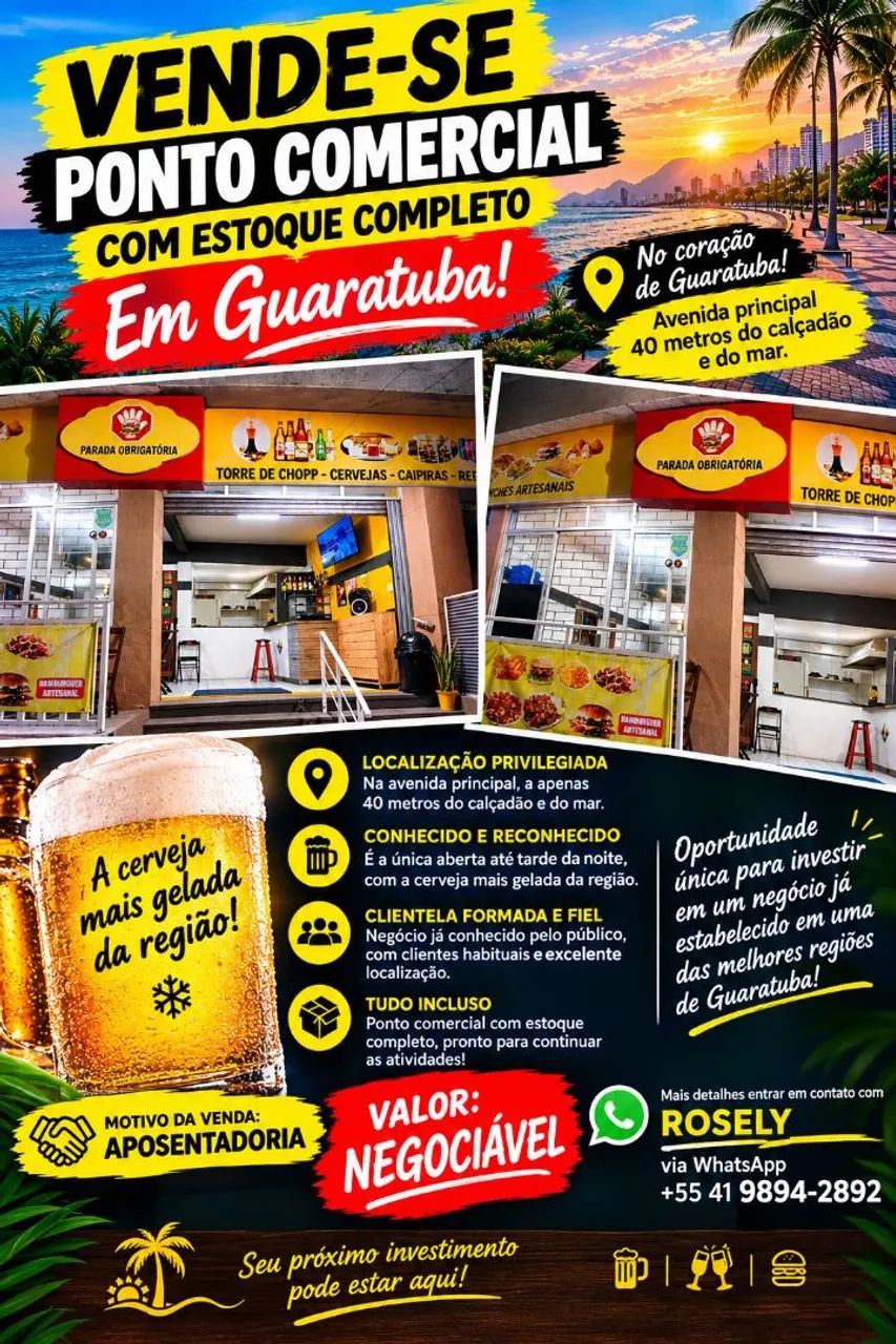 ***Lanchonete em Guaratuba***