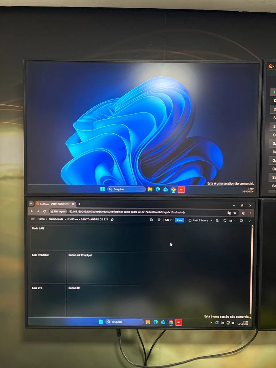 Vídeo Wall  SAMSUNG 40* polegadas (400UX-3)
