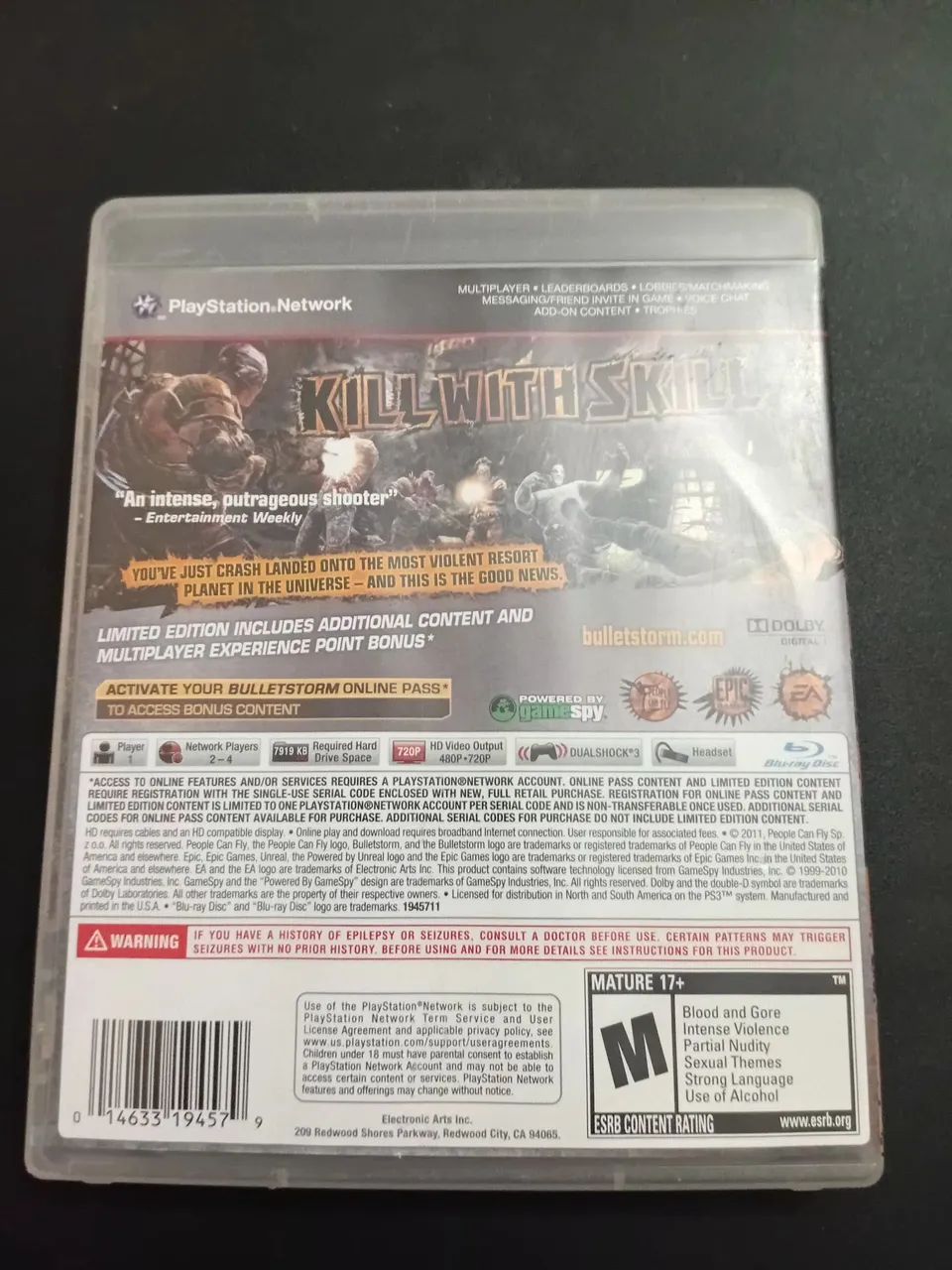 Bulletstorm - PS3 - Foto 3