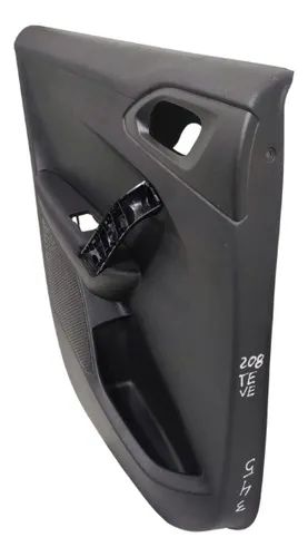 Forro De Porta Peugeot 208 Traseira Esquerda 2013 2019 00345 - Foto 4
