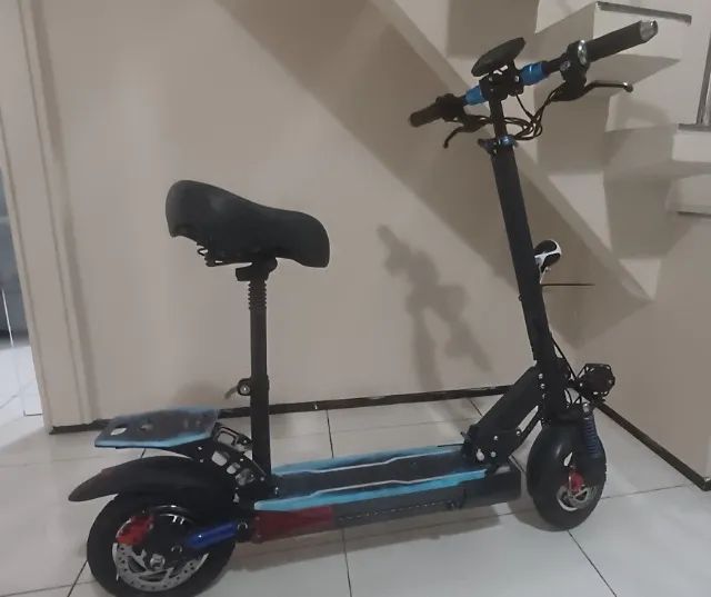 Patinete Scooter Elétrico Off Road Com Assento  - Foto 2