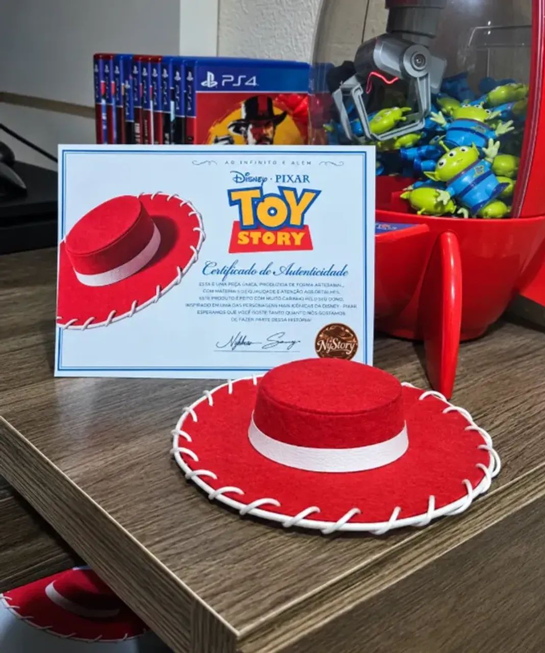 Toy Story - Kit Garfinho + Chapéu