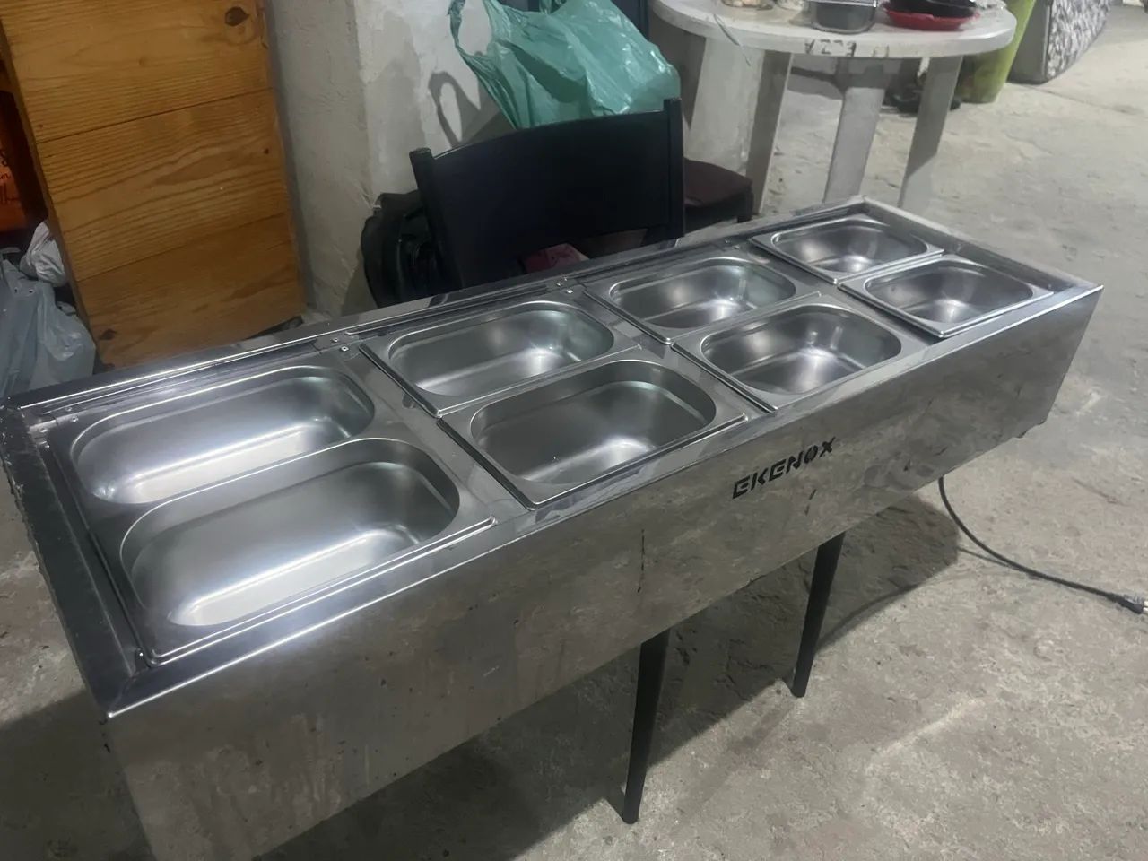 Buffet térmico Ekenox com 8 Cubas  - Foto 2