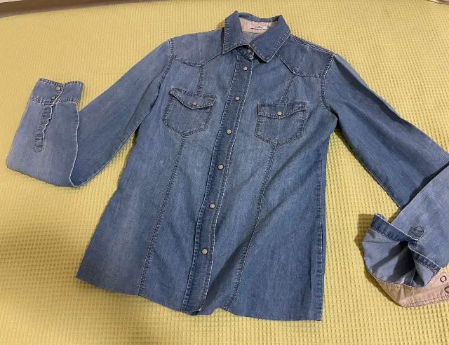 camisa jeans collins m 