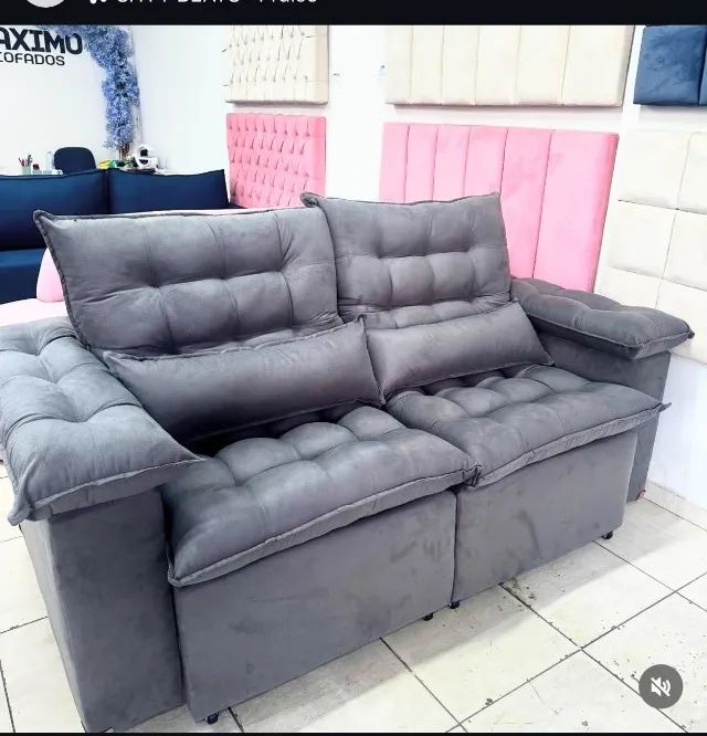 sofa retratil reclinavel  1.90 mt  - Foto 2