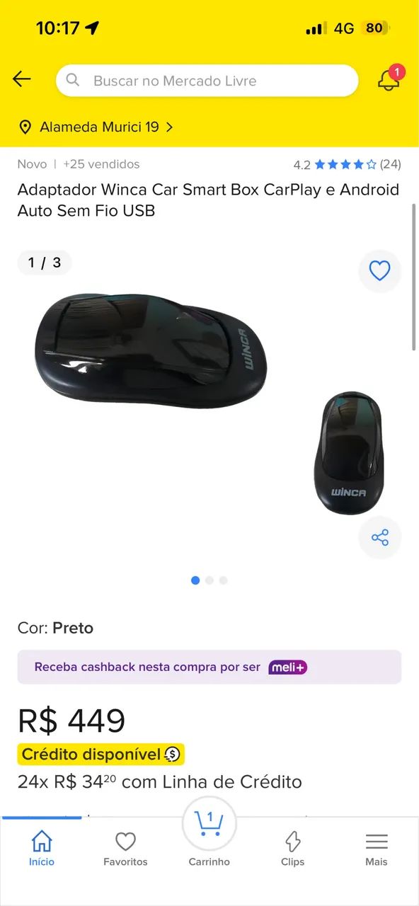 Interface CarPlay android auto Winca Tracker Onix GM - Foto 2