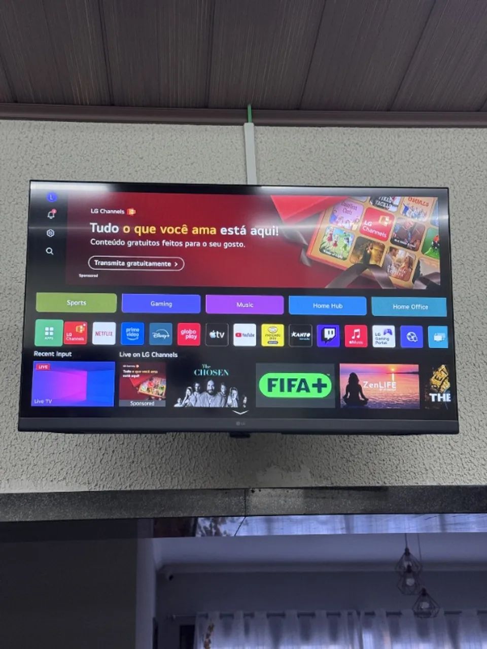 Smart Tv Lg 32" Hd  Wi-fi 32lr600bpsa