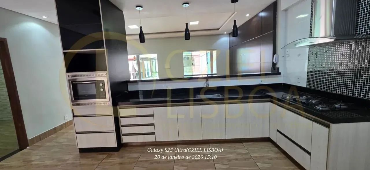 CASA NA LAJE 03 QUARTOS PISCINA CHURRASQUEIRA LOTE DE 400m² CONDOMÍNIO FECHADO RUA 03 VICE - Foto 3