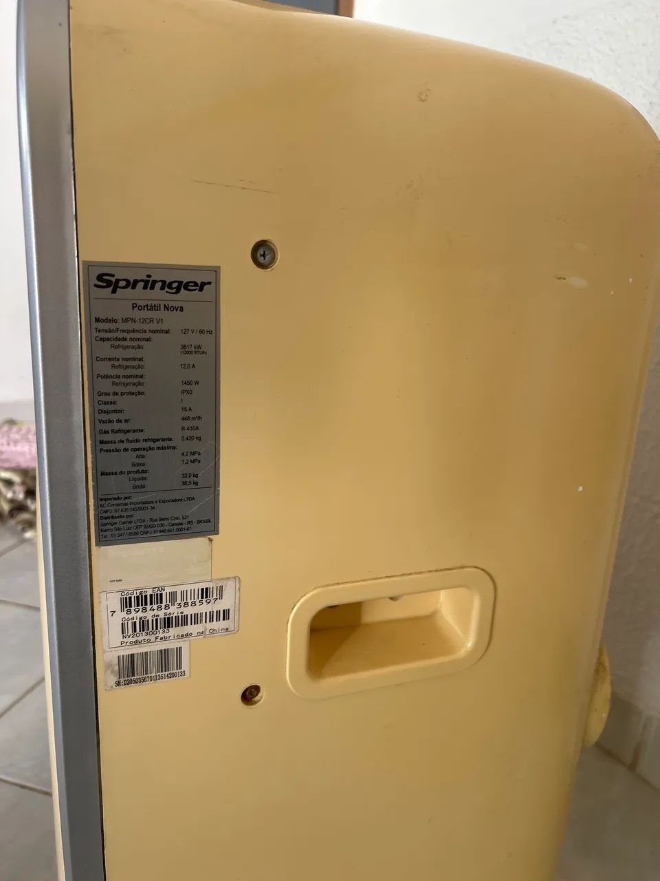 Ar condicionado Springer Nova 12.000 BTUs - Foto 4