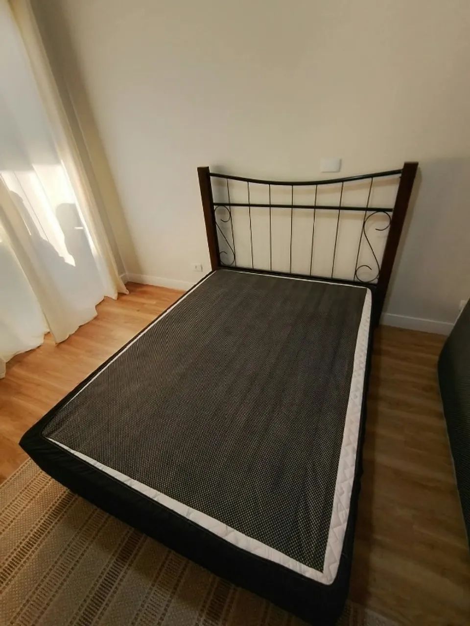 Cama de casal inducol box, colchão e cabeceira - Foto 2