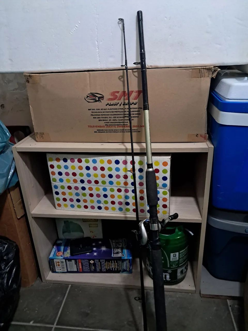  vara com carretilha  - Foto 3