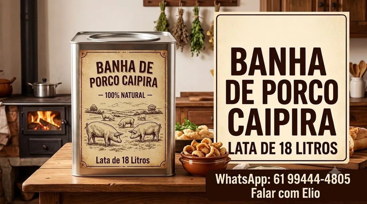 Banha de porco direto da fazenda  - Foto 2