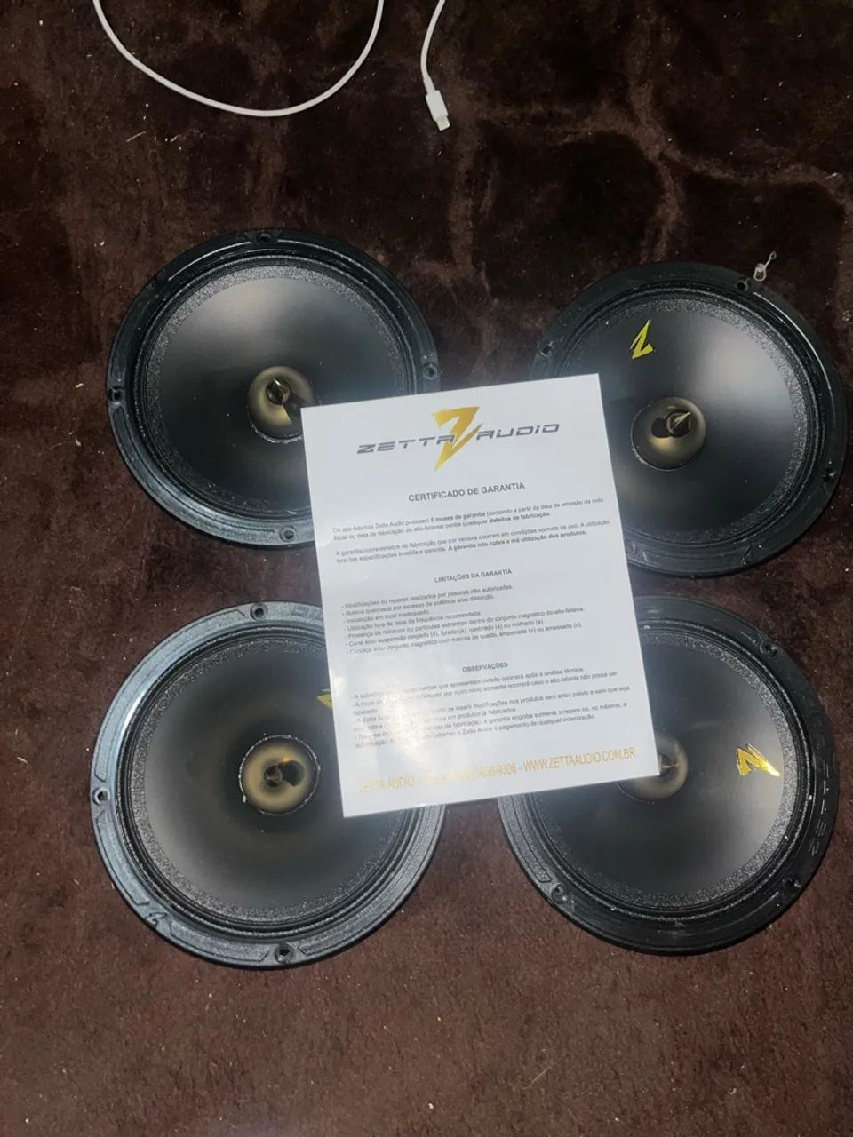 Zetta 6 polegadas 230rms