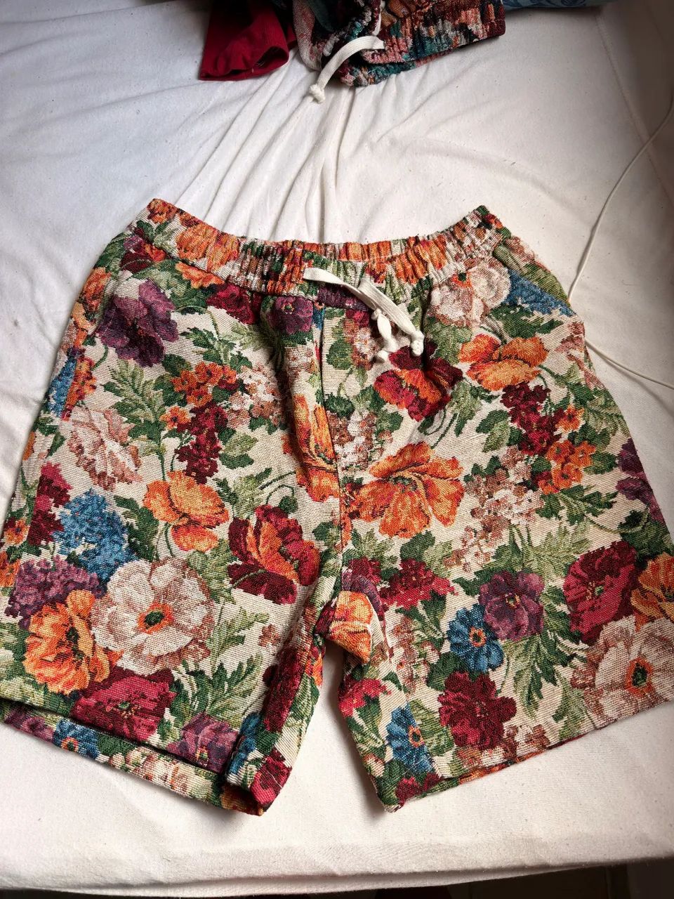 Bermuda Manfinity shein floral tamanho G em poliéster 