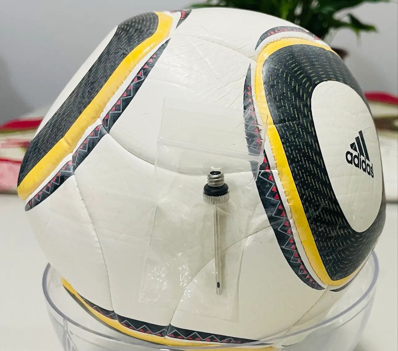 Mini Bola De Futebol Jabulani Adidas Copa Do Mundo 2010 C/Ponteira