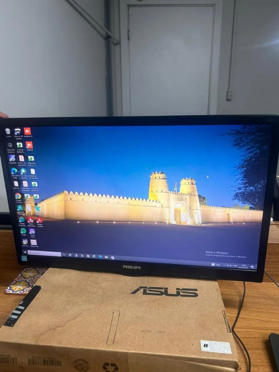 Monitor Philips 21,5" Full HD HDMI/VGA 