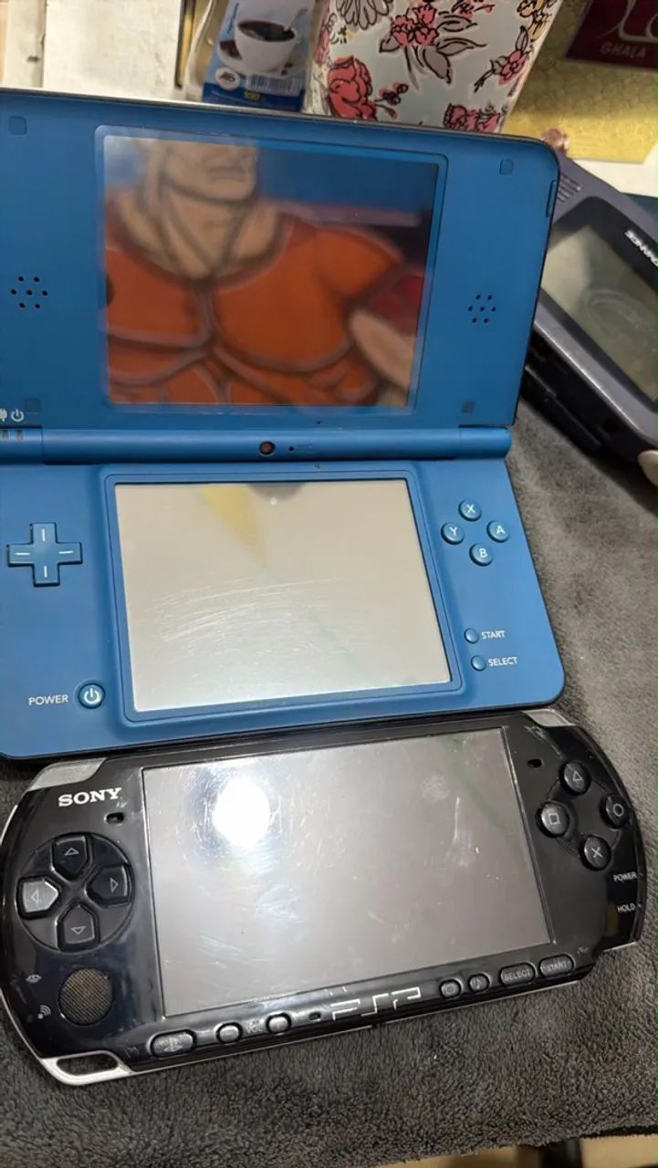 Nintendo ds xl e psp