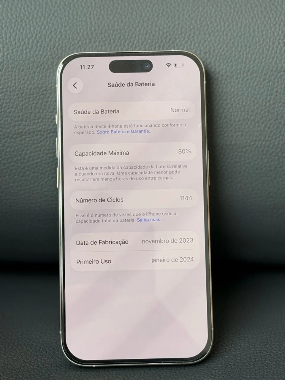 iPhone 15 Pro 128GB | EM PERFEITO ESTADO! | 100% Original! - Foto 2