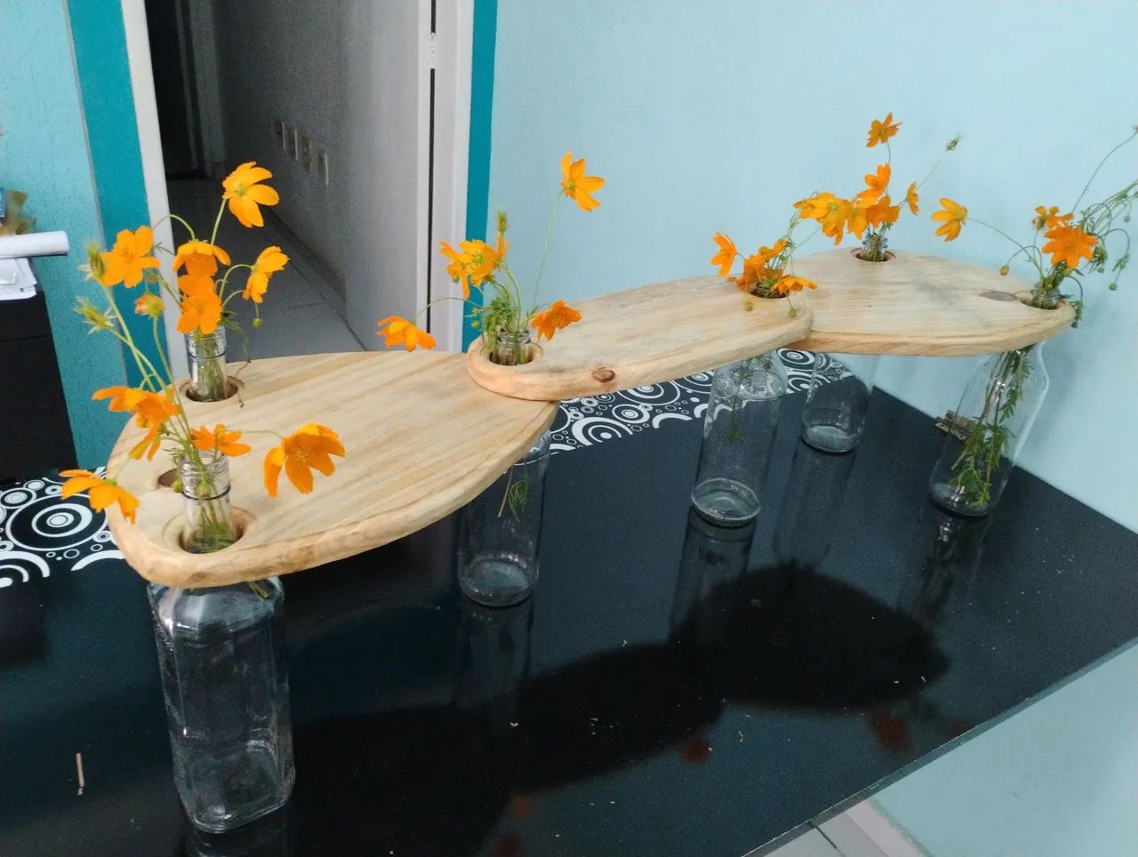 Mesa suspensa para buffet  - Foto 3