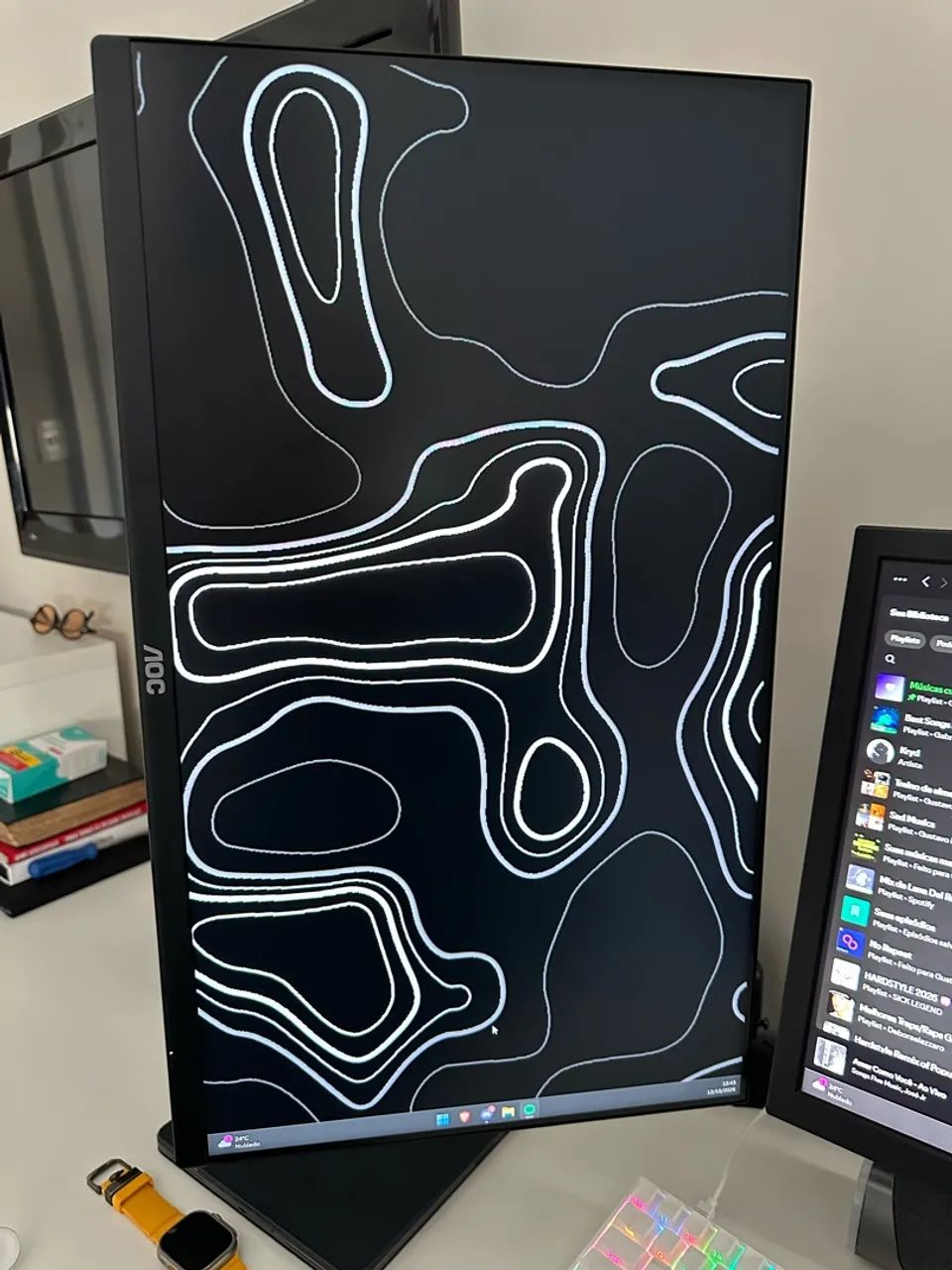 Monitor AOC 75hz