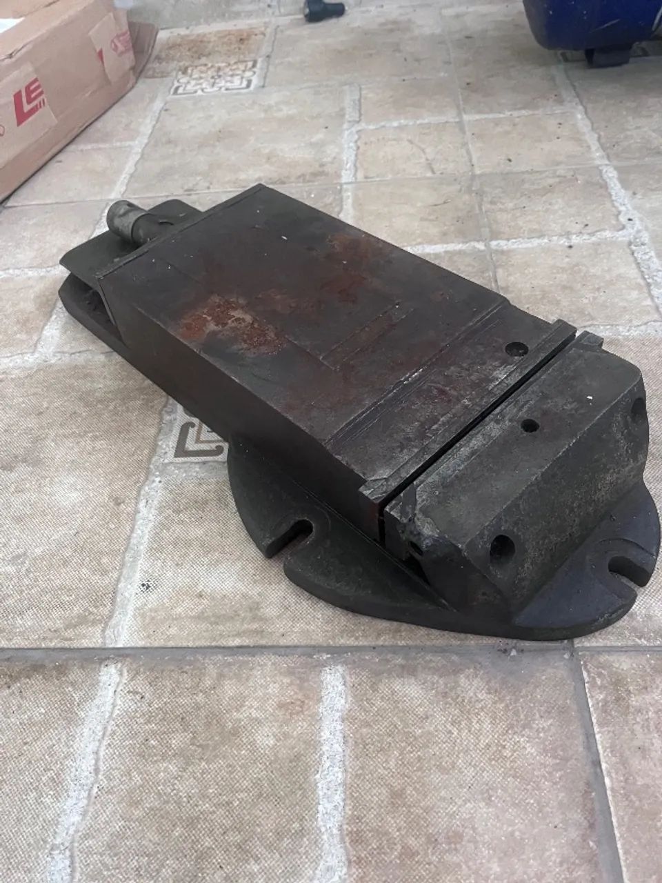 Morsa de Máquina Industrial Grande para Fresadora/Furadeira