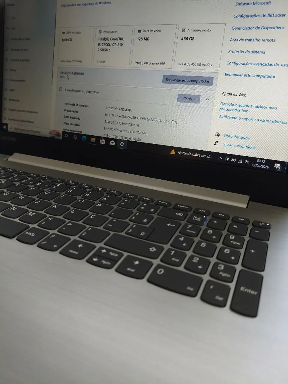 NOTBOOK LENOVO - Foto 4