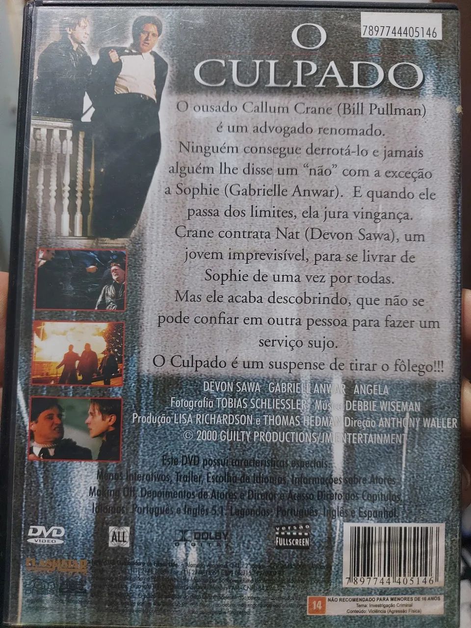Dvd O Culpado ,Original - Foto 2