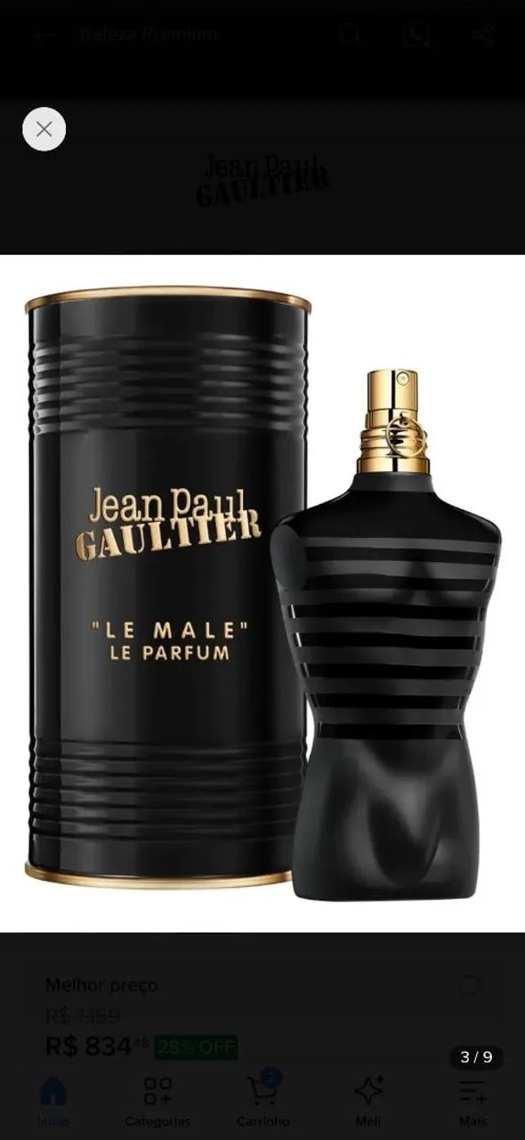 perfume le male jean paull