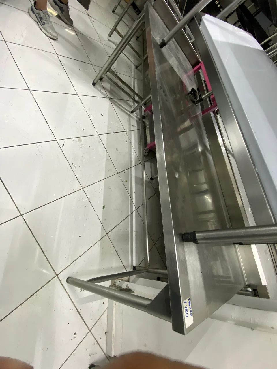 Mesa de inox