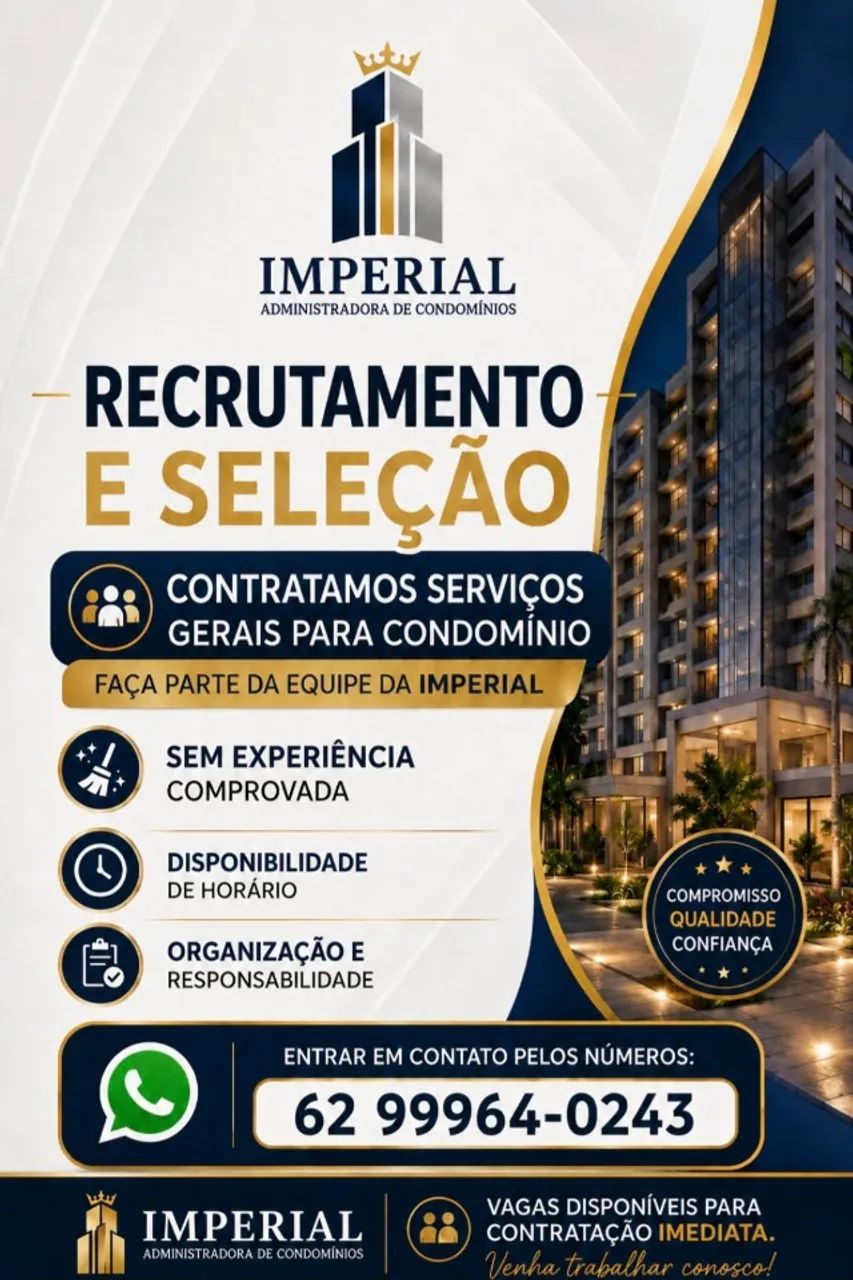 Profissional serviços gerais 
