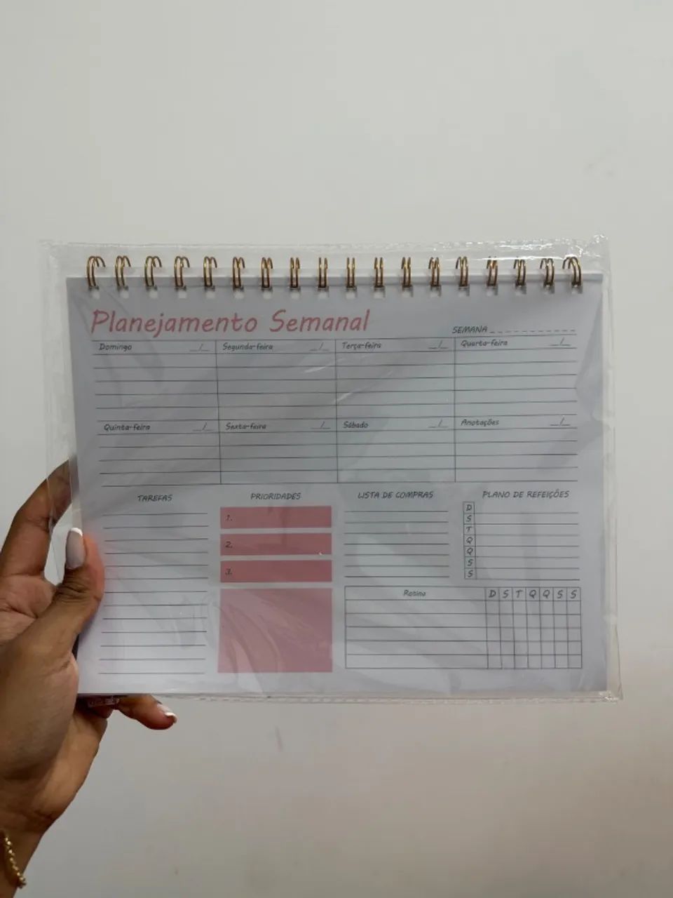 PLANEJAMENTO SEMANAL - papelaria 