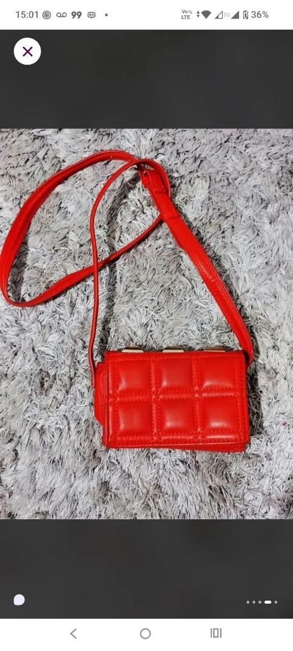 Bolsa terracota zara  - Foto 3