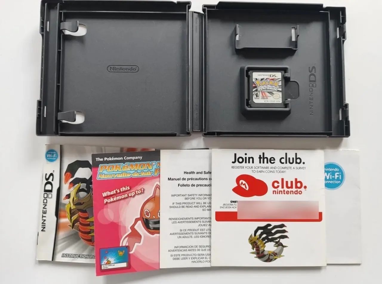 Pokémon platinum CIB  - Foto 2
