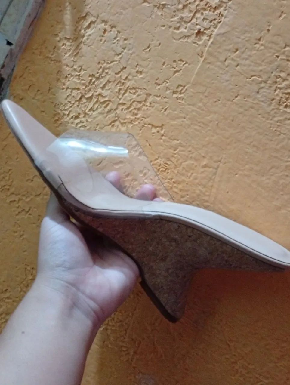 Sandália de salto NOVA - Foto 4