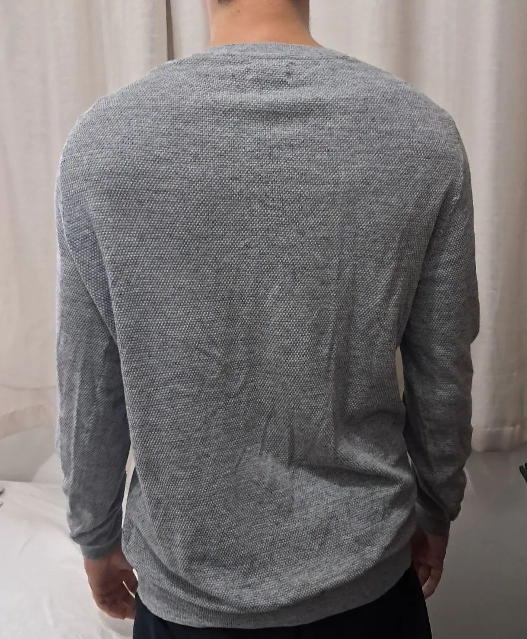 Suéter de Algodão Extrafino da Massimo Dutti - Foto 2