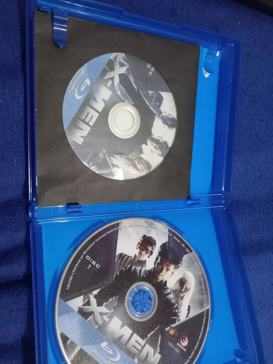 Blu-ray duplo x-men com luva - Foto 3