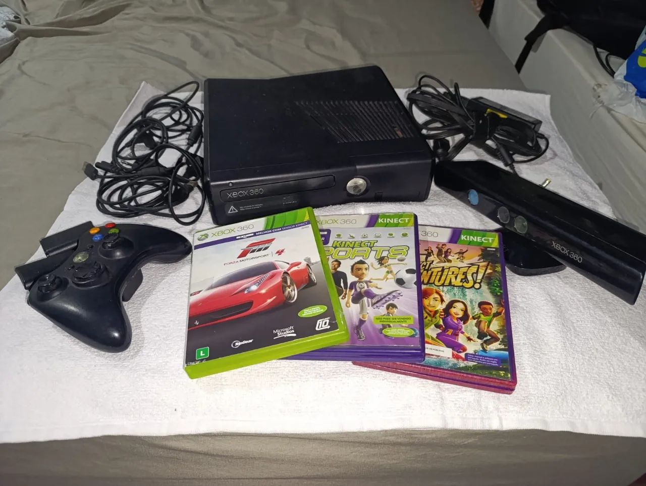 XBox 360 Original com Kinect