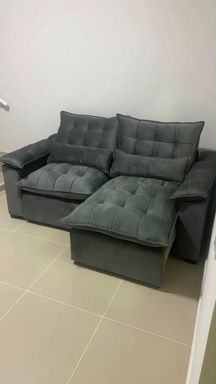Sofá retrátil comfort premium - Foto 4