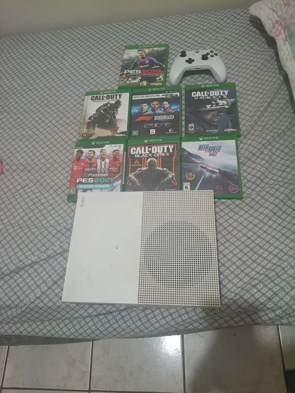 XBOX ONE S com vários jogos - Foto 4