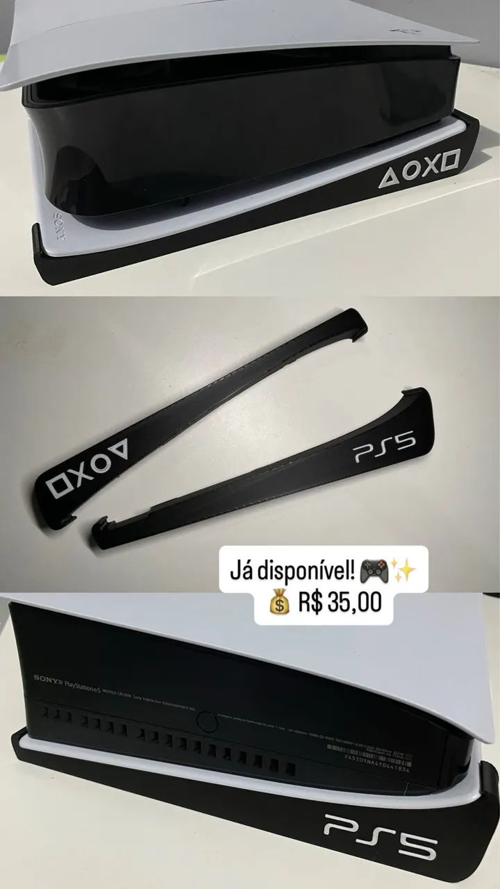 Suporte Horizontal para PS5 Slim Digital